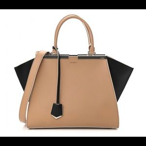 FENDI
Vitello Petite 3Jours Tote Tan